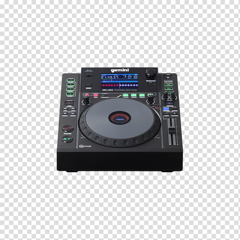 DJ controller Disc jockey Gemini Sound Products CDJ Professional audio, gemini transparent background PNG clipart