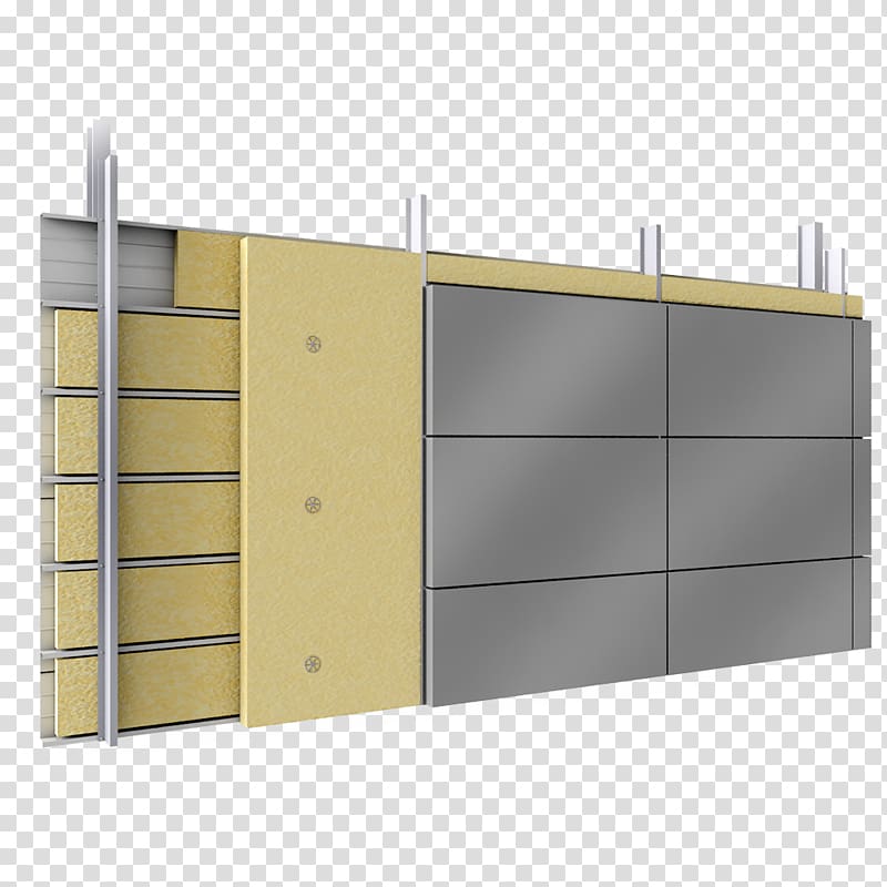 Steel Siding Cladding Metal Thermal insulation, 3d wall transparent background PNG clipart
