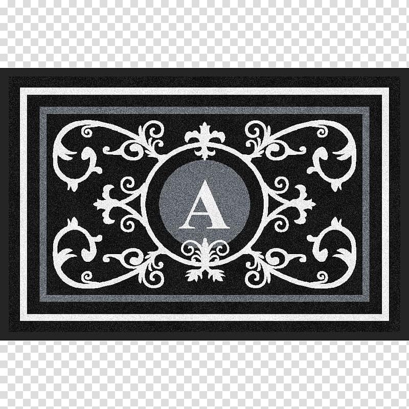 Mat Frames Monogram House Door, upscale residential quarter transparent background PNG clipart