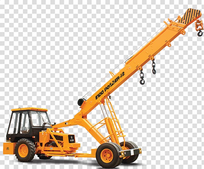 India Crane Heavy Machinery FN FNX Agricultural machinery, crane transparent background PNG clipart
