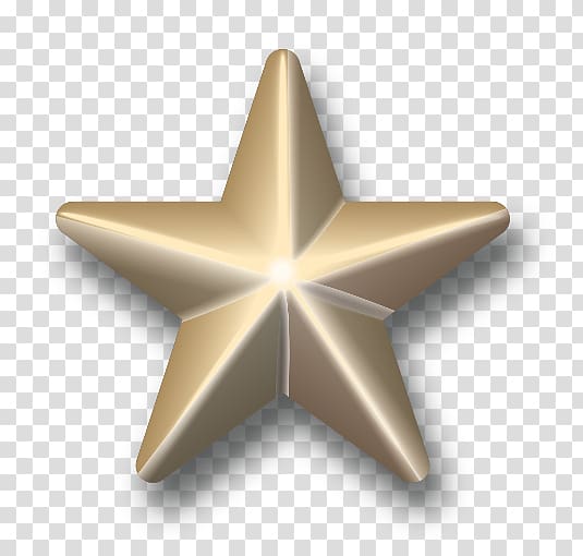 5/16 inch star Military awards and decorations, gold stars transparent background PNG clipart