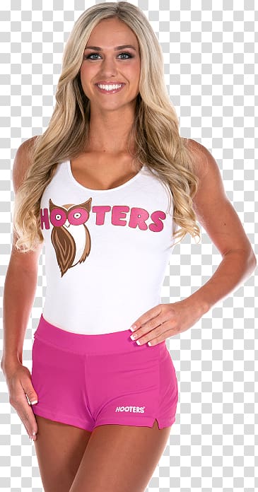 Hooters Active Undergarment Buffalo wing Uniform T-shirt, hotties transparent background PNG clipart