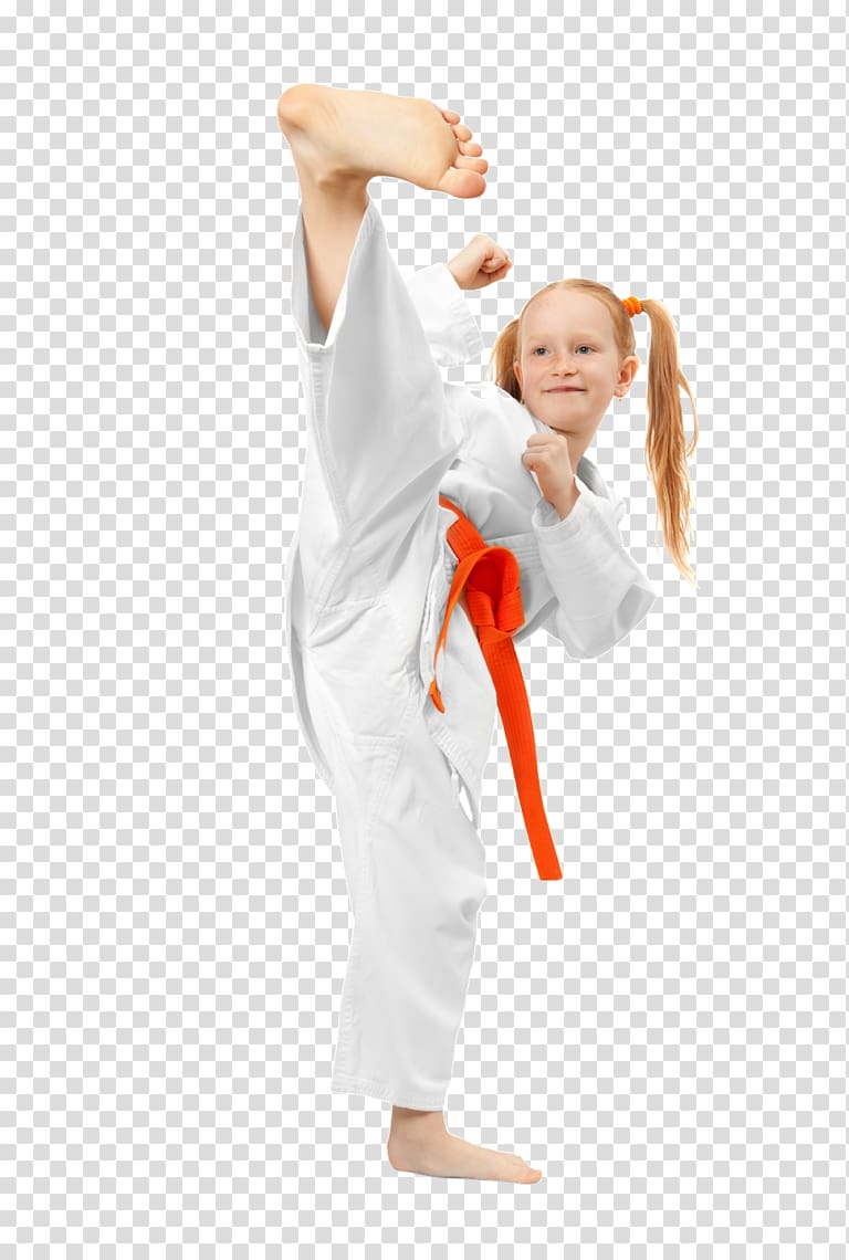 Martial arts Karate gi Girl Taekwondo, karate transparent background PNG clipart