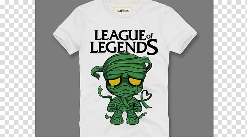 T-shirt League of Legends Sleeve Necklace, t shirt nerd transparent background PNG clipart