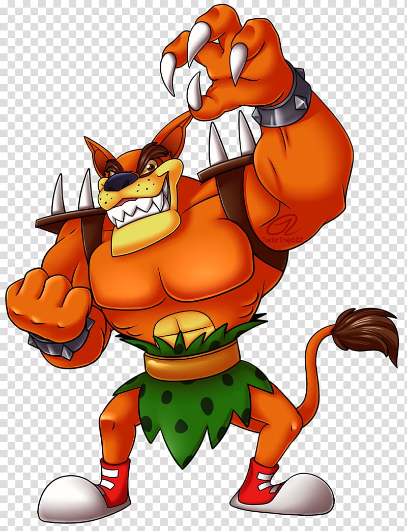 Tiger Crash Bandicoot N. Sane Trilogy Art Crash Bandicoot 2: Cortex Strikes Back Skylanders: Imaginators, crash bandicoot transparent background PNG clipart