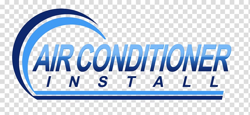 Air conditioning Heat pump HVAC Logo Central heating, air conditioning installation transparent background PNG clipart