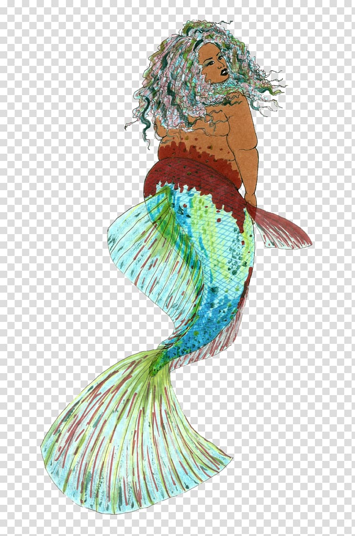 Mermaid Ariel Siamese fighting fish Drawing, betta transparent background PNG clipart