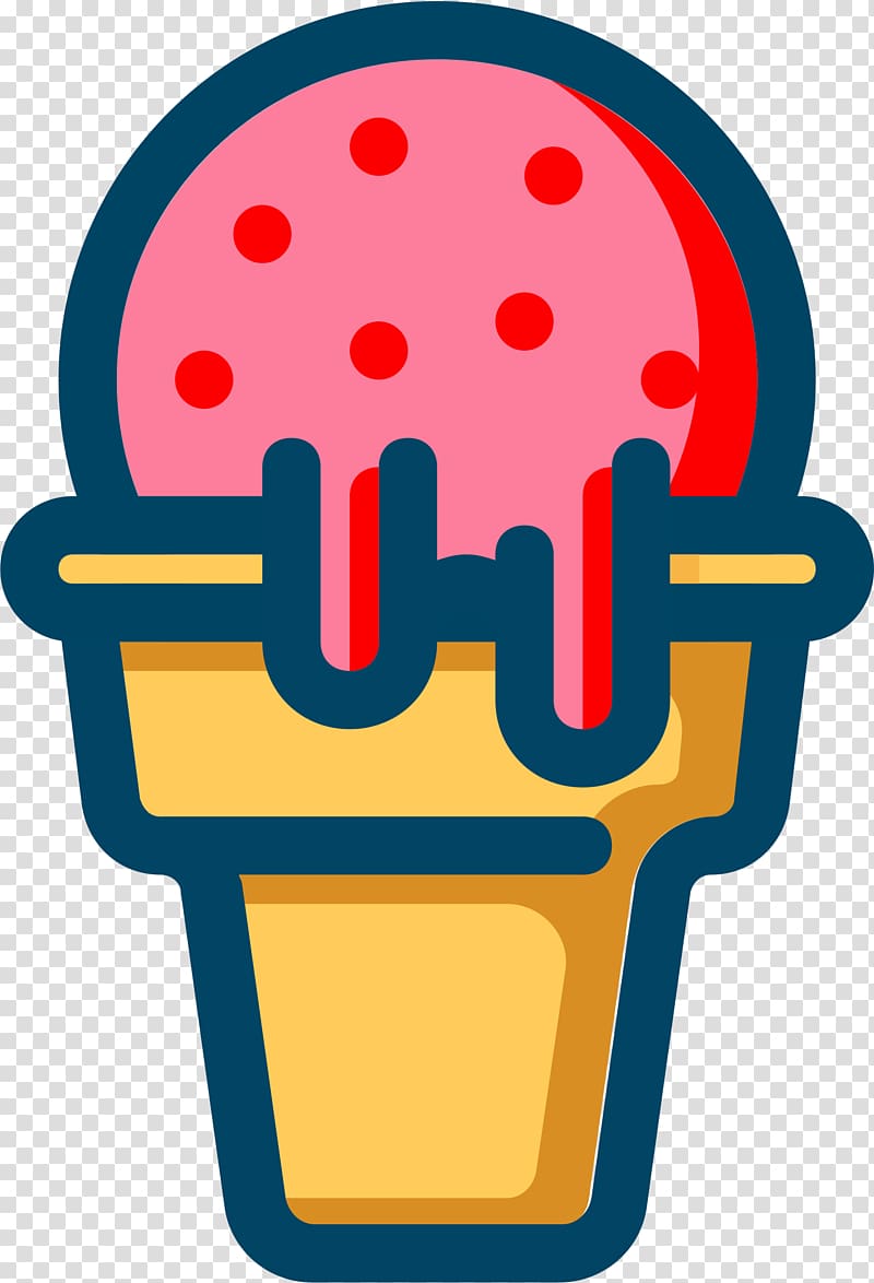 Strawberry ice cream Gelato Ice Cream Cones, ICECREAM transparent background PNG clipart