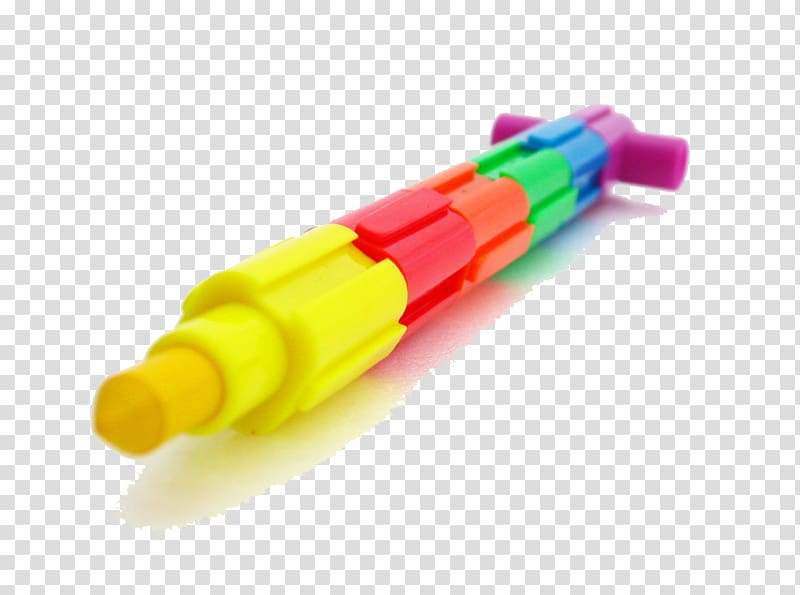 Colored pencil Crayon Stationery, Creative color pen transparent background PNG clipart