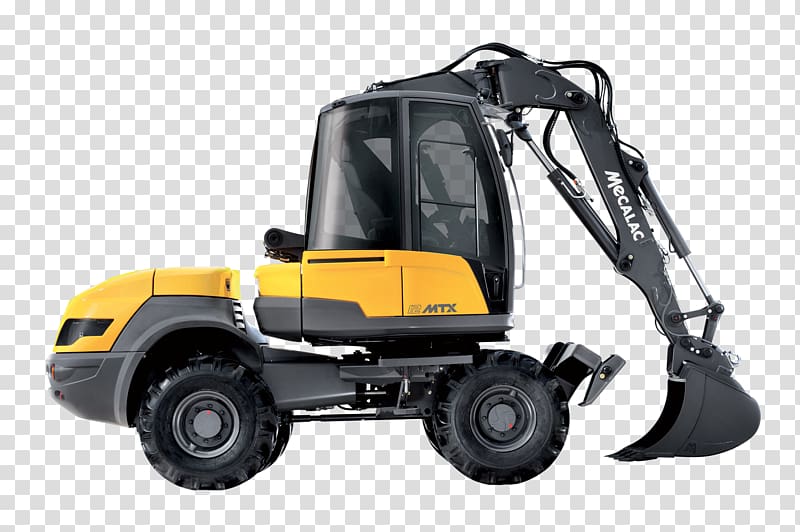 Groupe MECALAC S.A. technique MTX Spol. r.o. Specification Excavator, excavator transparent background PNG clipart