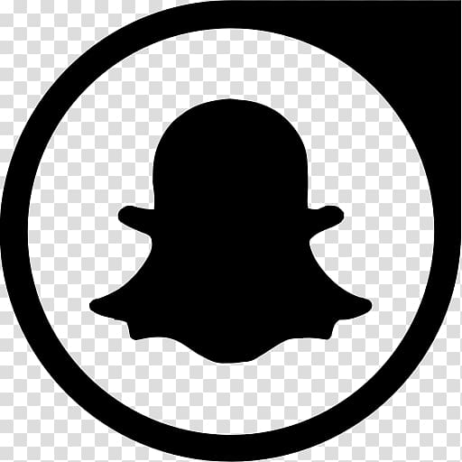 Snapchat transparent background PNG clipart