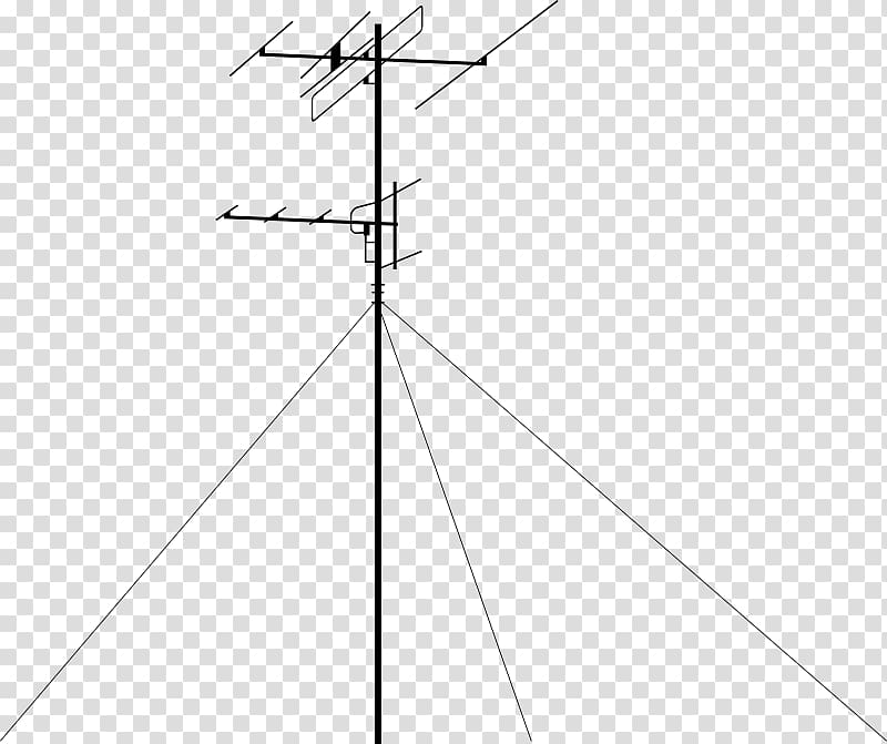 Electricity Triangle Public utility Area, antenna transparent background PNG clipart