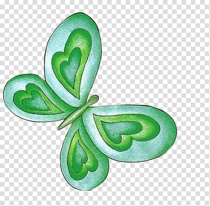 Butterfly Paper Drawing Moth, Green Butterfly transparent background PNG clipart