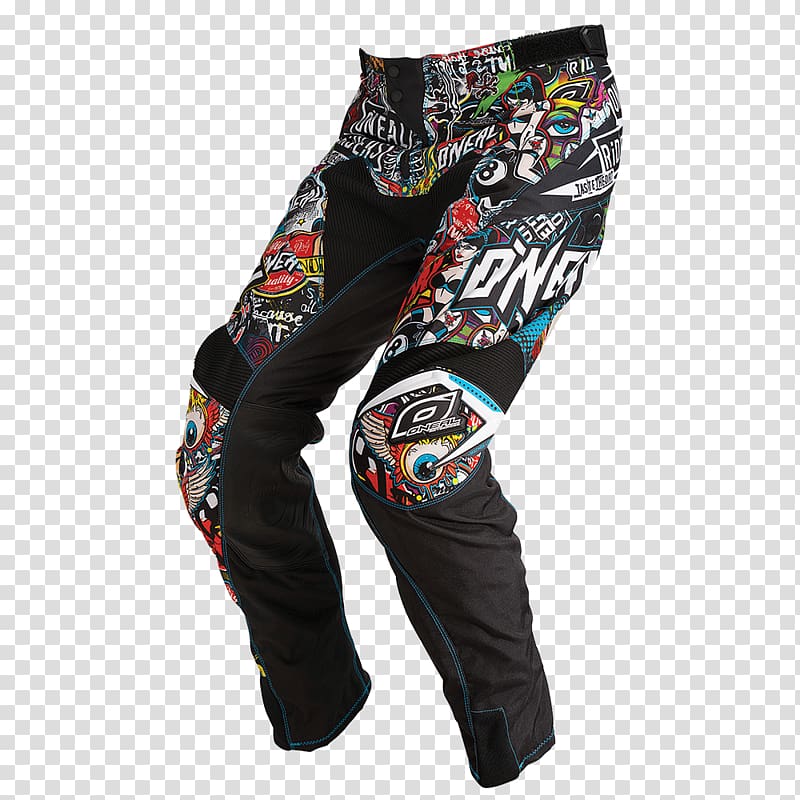 Pants Jersey Clothing Crank Motocross, multi-style uniforms transparent background PNG clipart