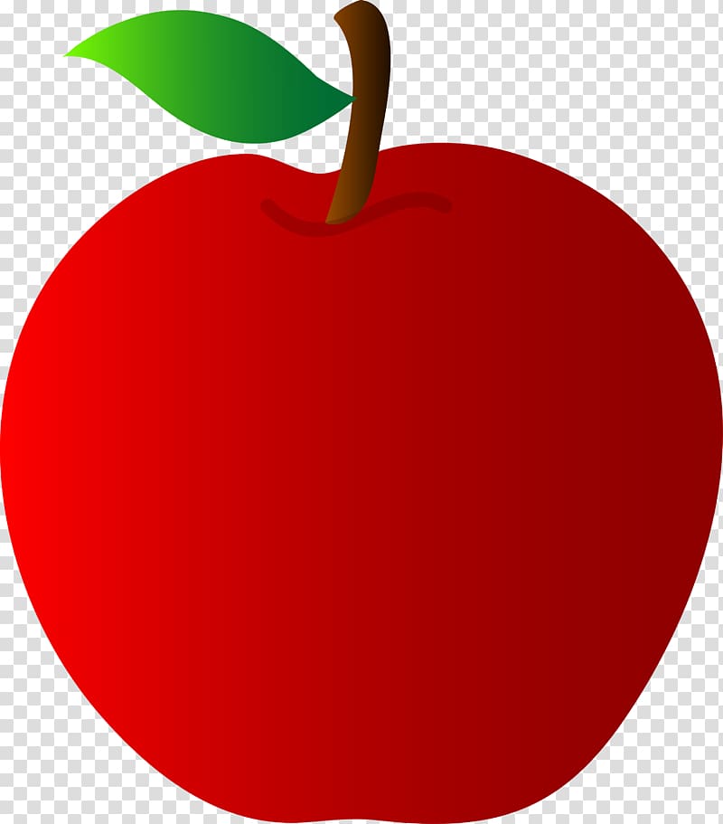 red apple illustration, Snow White Apple , Cute Apple transparent background PNG clipart