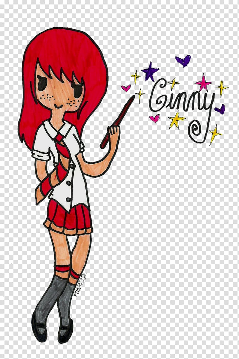 Costume Illustration Human Cartoon, Ginny weasley transparent background PNG clipart