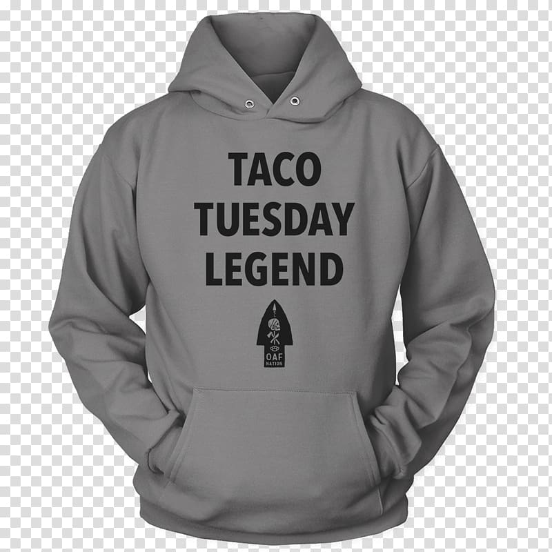 Hoodie T-shirt Bluza Clothing, taco tuesday transparent background PNG clipart