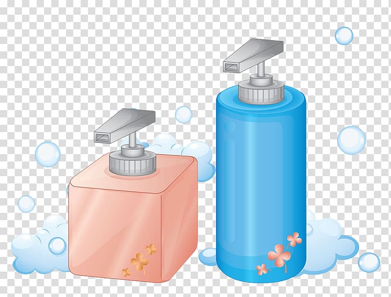 Soap dish Illustration, Shower gel bubbles transparent background PNG clipart