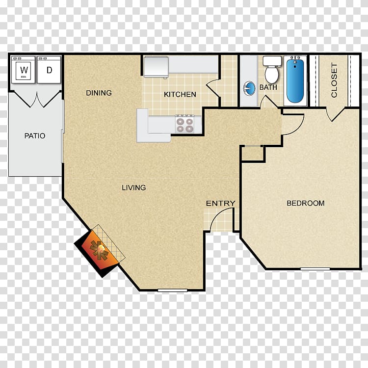 The Place at Castle Hills Apartments Renting House, apartment transparent background PNG clipart