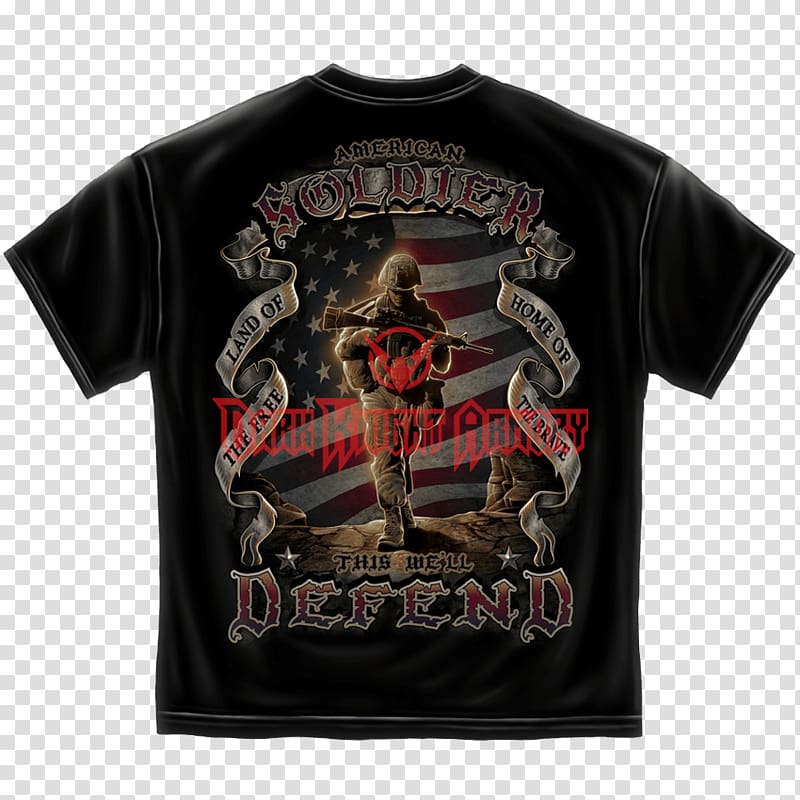 United States Military T-shirt Army Soldier, united states transparent ...