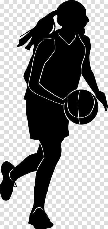 Basketball player Silhouette Sport, basketball transparent background PNG clipart