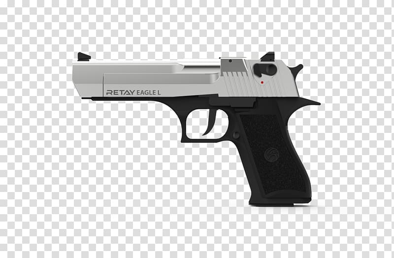 Pistol IMI Desert Eagle Weapon Air gun Shotgun shell, weapon transparent background PNG clipart