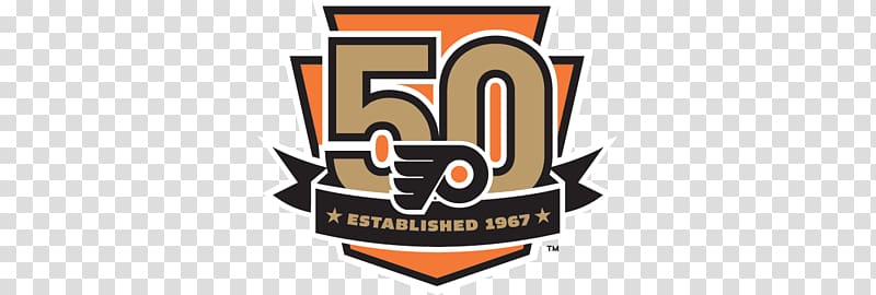 The Philadelphia Flyers At 50: The Story of the Iconic Hockey Club and Its Top 50 Heroes, Wins & Events Wells Fargo Center Philadelphia Philadelphia Eagles Ice hockey, Anniversary Flyer transparent background PNG clipart