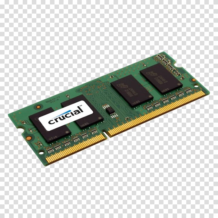 Laptop SO-DIMM DDR4 SDRAM DDR3 SDRAM Computer memory, Laptop transparent background PNG clipart
