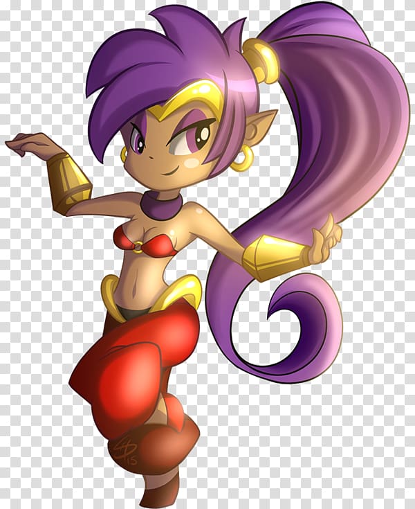 Shantae: Risky's Revenge Shantae: Half-Genie Hero Fairy , Smurfs And The Halfgenie transparent background PNG clipart