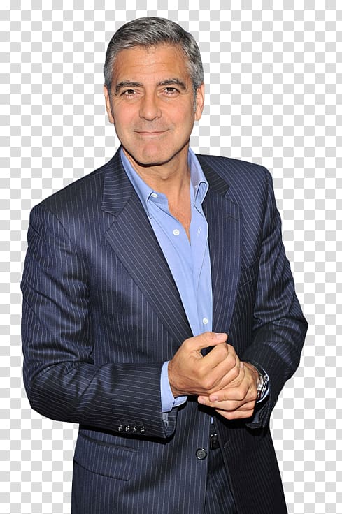 George Clooney SpongeBob SquarePants Suit Tuxedo, george transparent background PNG clipart