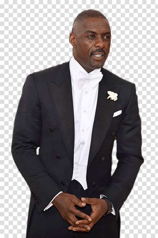 man standing, Idris Elba Gala Outfit transparent background PNG clipart