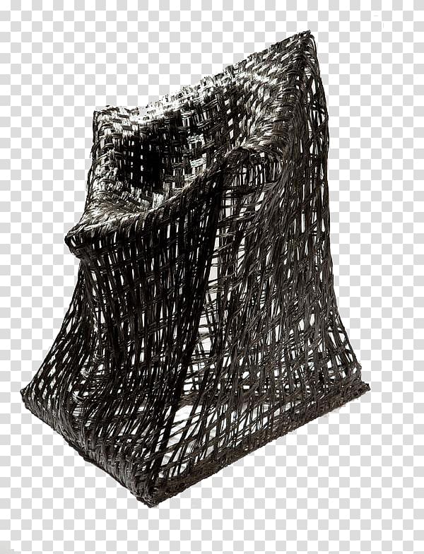 Wire Chair (DKR1) Table Furniture Iron chair, Black wire chair transparent background PNG clipart