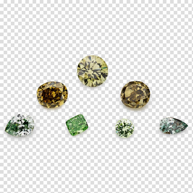 Brown diamonds Orange Color Green, diamond transparent background PNG clipart