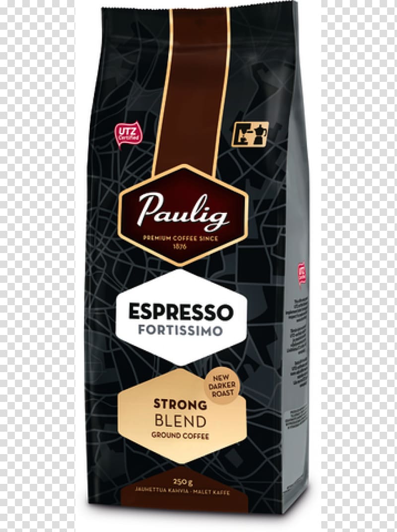 Espresso Coffee bean Paulig Arabica coffee, Coffee transparent background PNG clipart