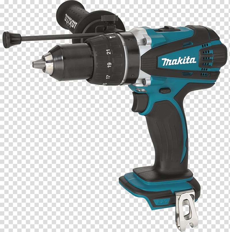 Augers Hammer drill Makita XPH03Z Impact driver, Makita Drill transparent background PNG clipart