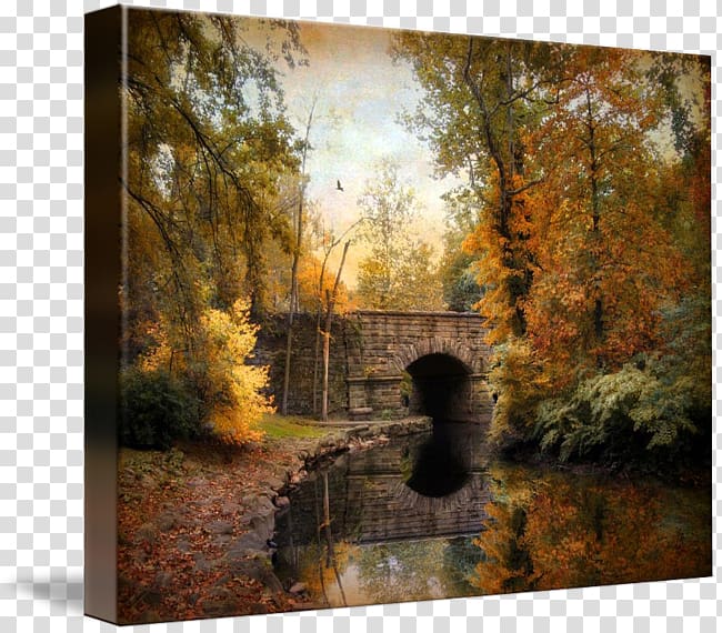 Painting Work of art Frames Country, country bridge transparent background PNG clipart