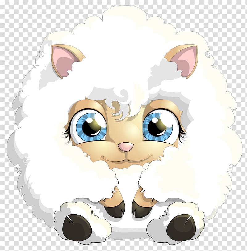 sheep illustration, Sheep Lamb and mutton , Cute Lamb transparent background PNG clipart