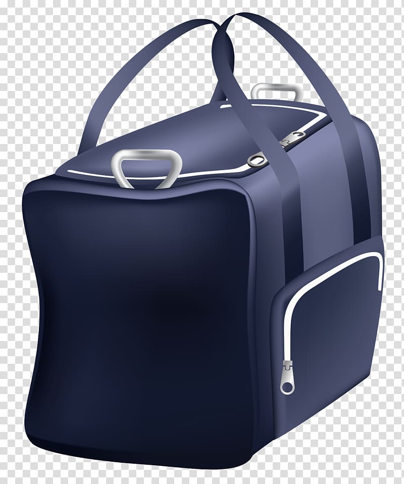 blue duffel bag , Travel Bag Suitcase Backpack, Blue Travel Bag transparent background PNG clipart
