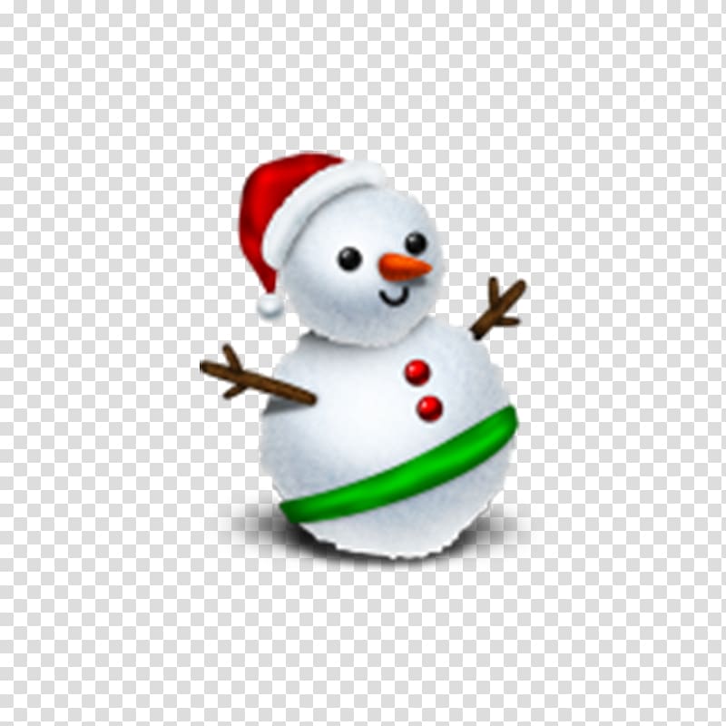 Snowman ICO Icon, Creative Christmas snowman transparent background PNG clipart