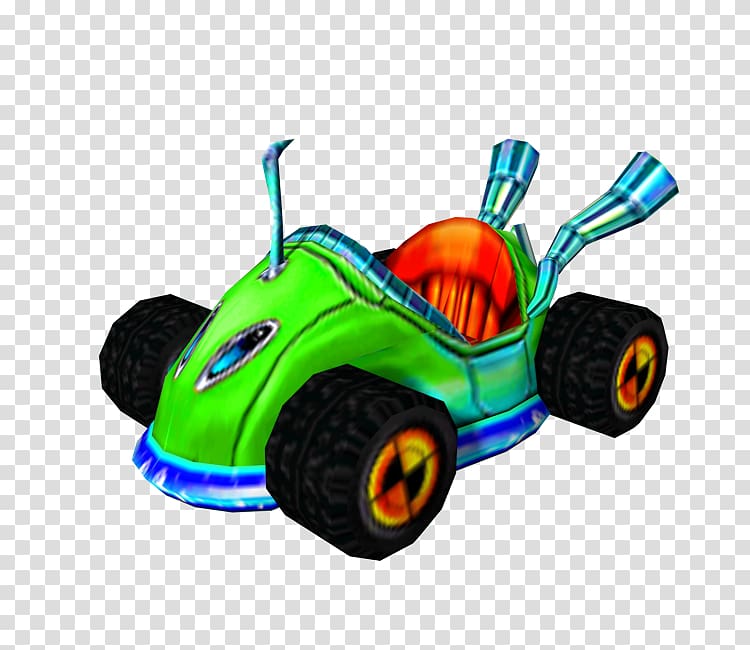 Radio-controlled car Crash Nitro Kart Crash Team Racing GameCube, car transparent background PNG clipart