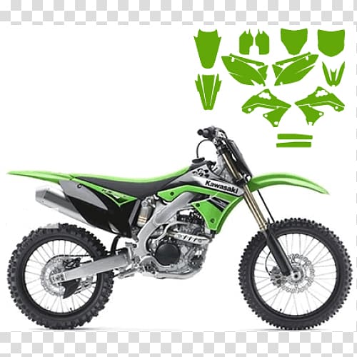 Kawasaki KX250F Kawasaki KX100 Kawasaki motorcycles Kawasaki Ninja 250R, motorcycle transparent background PNG clipart