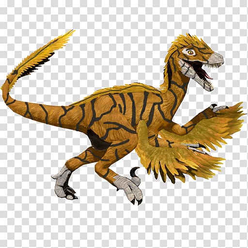 Velociraptor Primal Carnage: Extinction Oviraptor Tyrannosaurus, dinosaur transparent background PNG clipart