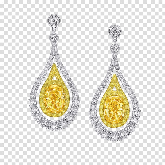 Earring Diamond Carat Circle Jewellery, diamond transparent background PNG clipart