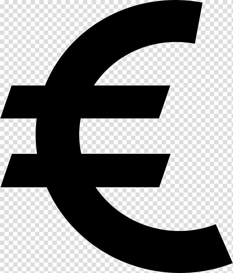 Currency symbol Euro sign European Union, euro transparent background PNG clipart