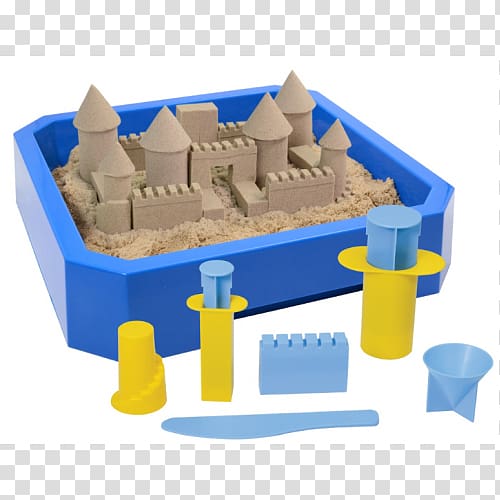 Sand art and play Magic sand Kinetic Sand Castle, sand transparent background PNG clipart