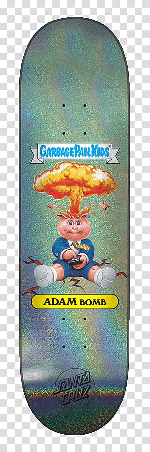 Garbage Pail Kids NHS, Inc. Skateboard Collectable Trading Cards Topps, garbage pail kids transparent background PNG clipart