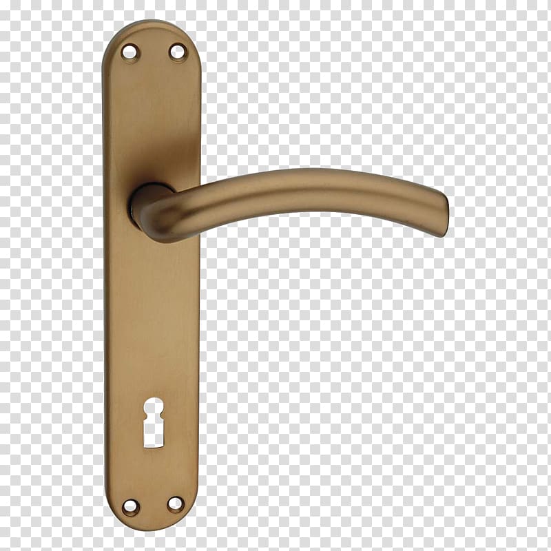 Door handle Brass Material, door transparent background PNG clipart