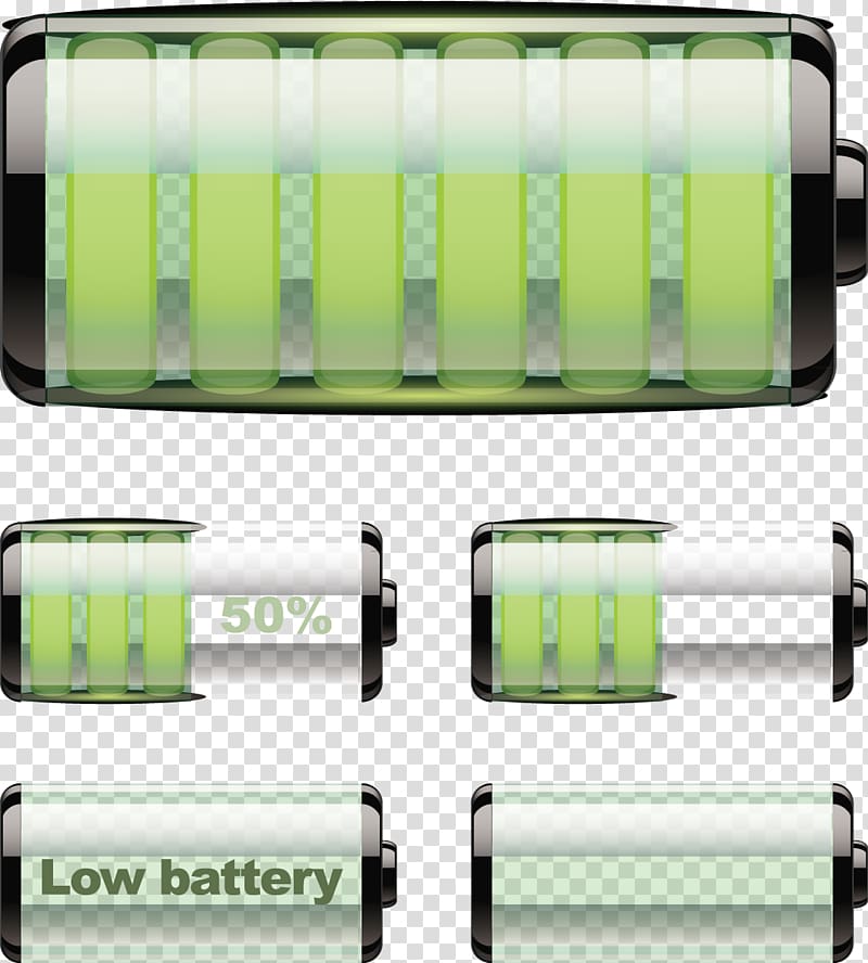 Light Green Cylinder, environmental Electric Battery transparent background PNG clipart
