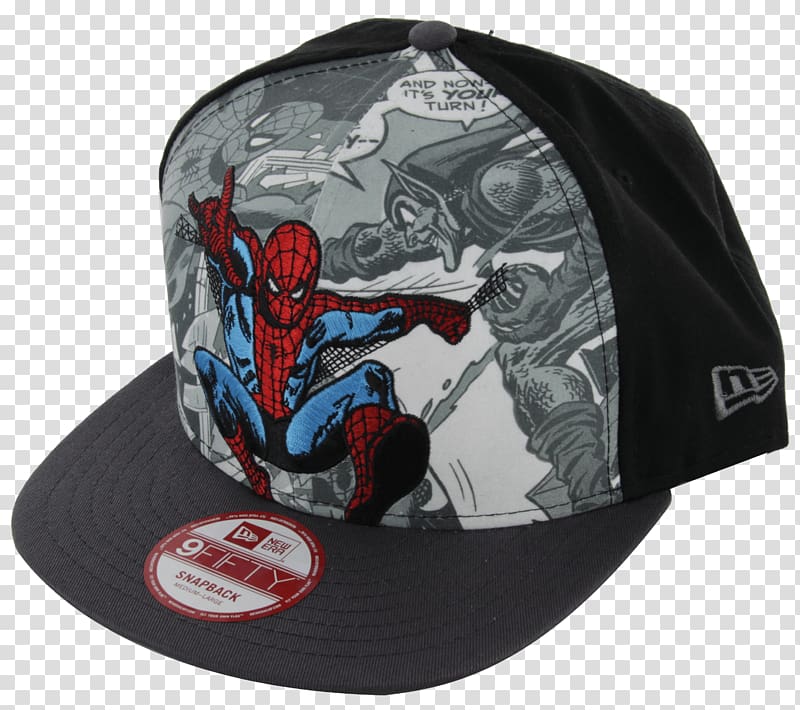 Baseball cap Spider-Man Snapback New Era Cap Company, baseball cap transparent background PNG clipart