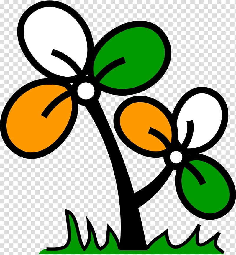 All India Trinamool Congress West Bengal Bharatiya Janata Party Political party Indian National Congress, flag india transparent background PNG clipart